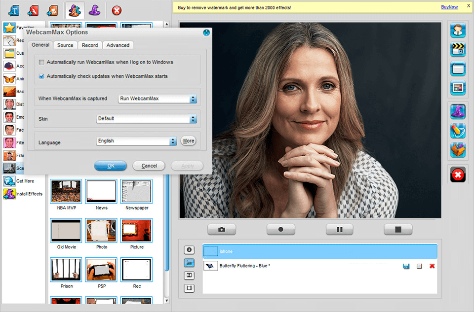 webcammax-free-download-interface